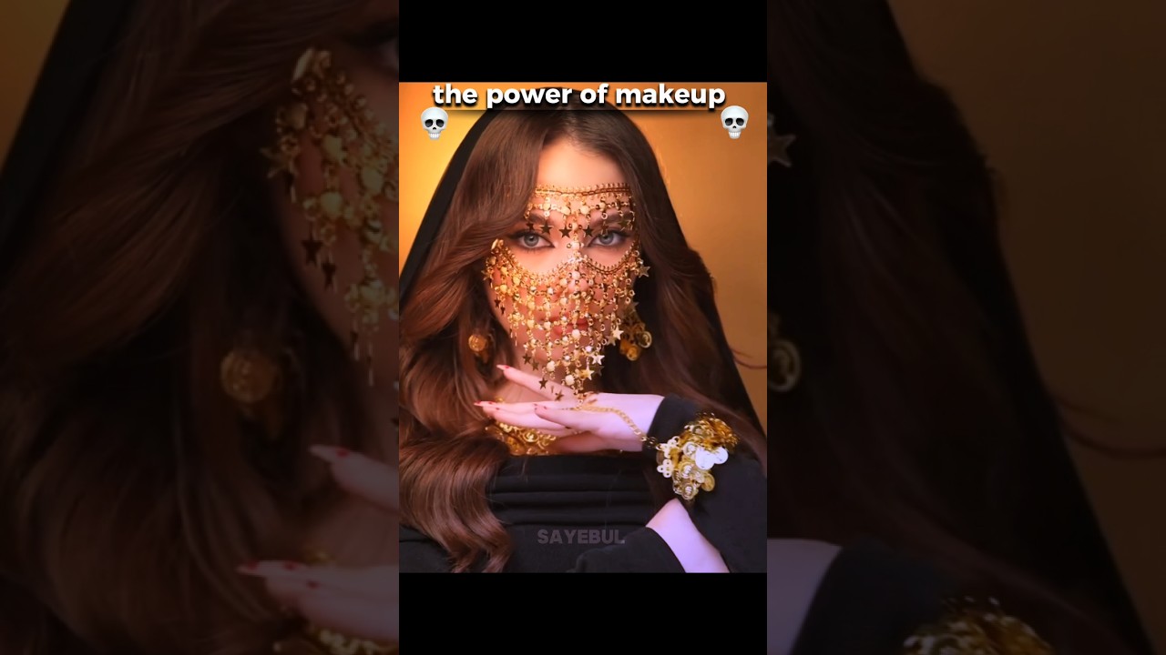 THE POWER Of A MAKEUP 🔥☠️#news #tiktok  #trend #shorts