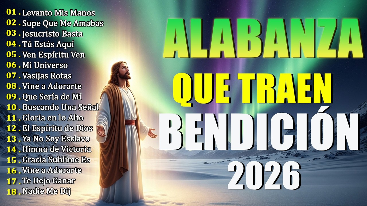 1️⃣CREO EN TI - HERMOSO NOMBRE - A TI ME RINDO 🌟ALABANZAS PARA EXPULSAR TODO MAL DE TU VIDA