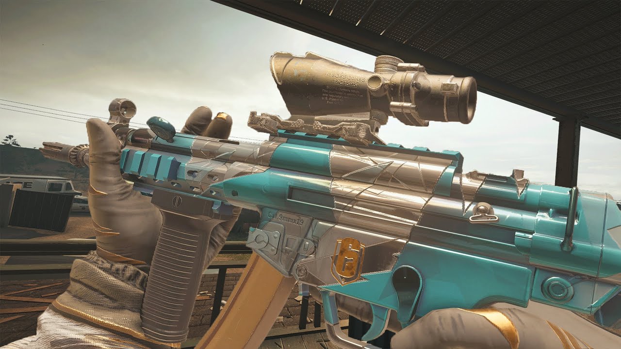 COMO UM PLAYER F/A JOGA RAINBOW SIX