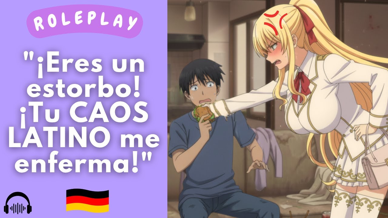 Tu Roomie Alemana Te Odia y Te Acosa por ser LATINO (ASMR)  [Acento Intenso] [Bully]