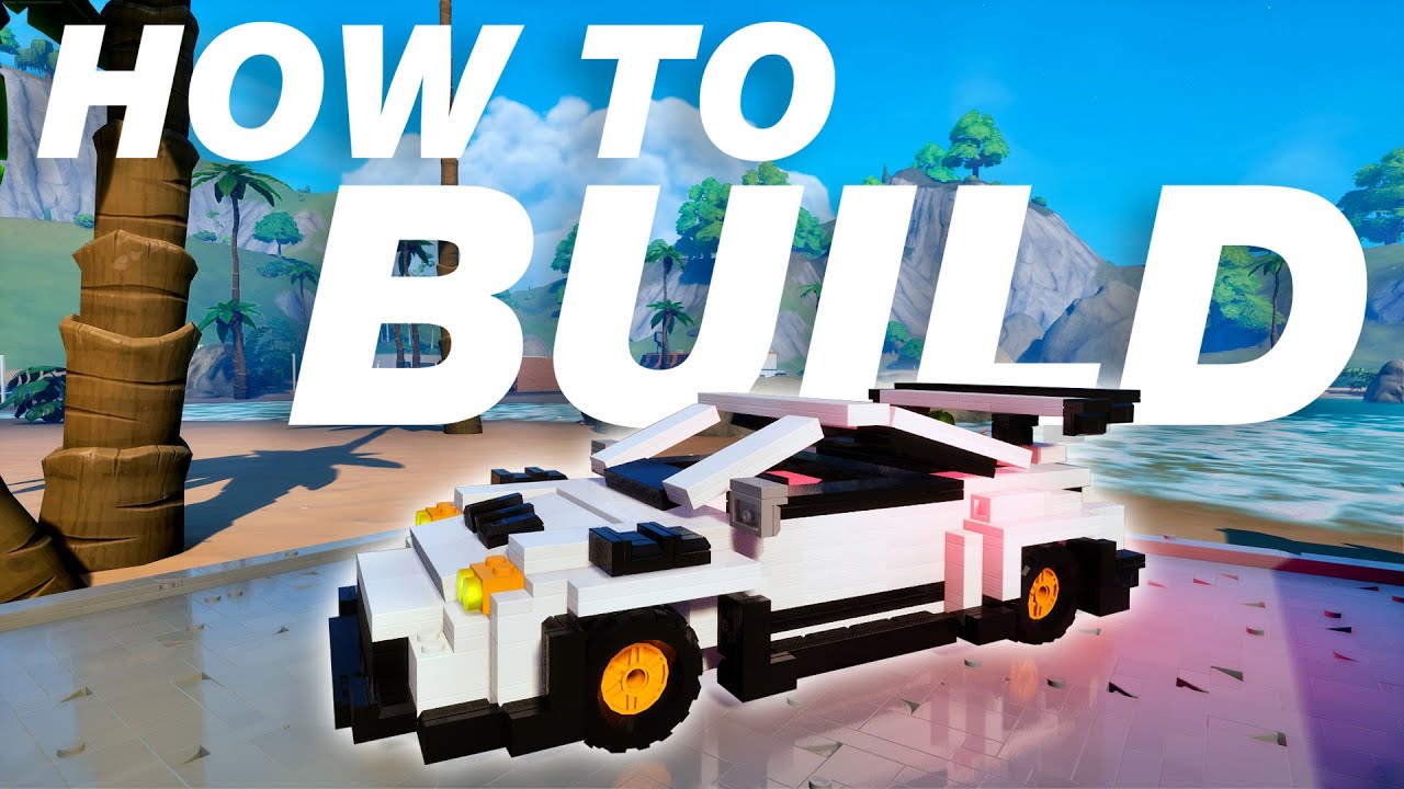 PORSCHE 911 GT3 RS LEGO FORTNITE TUTORIAL!