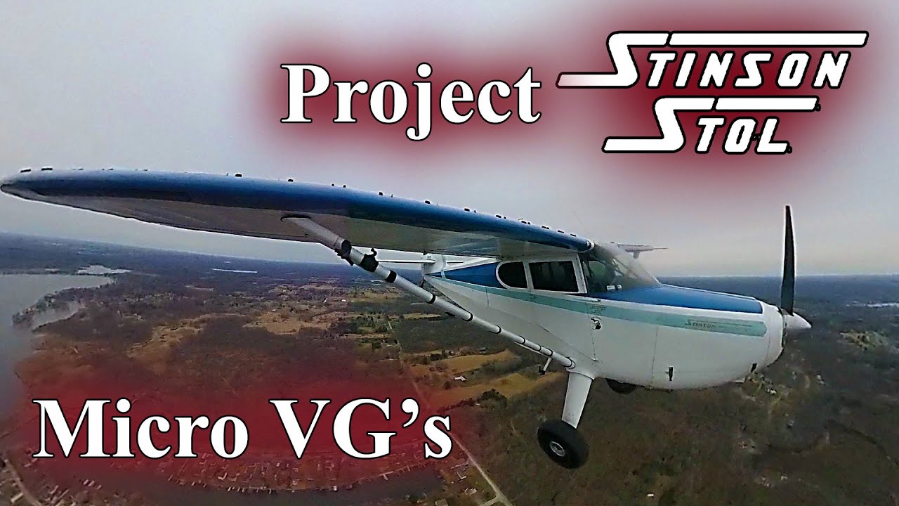 Micro Aerodynamics Vortex Generators, Stall Testing VG's