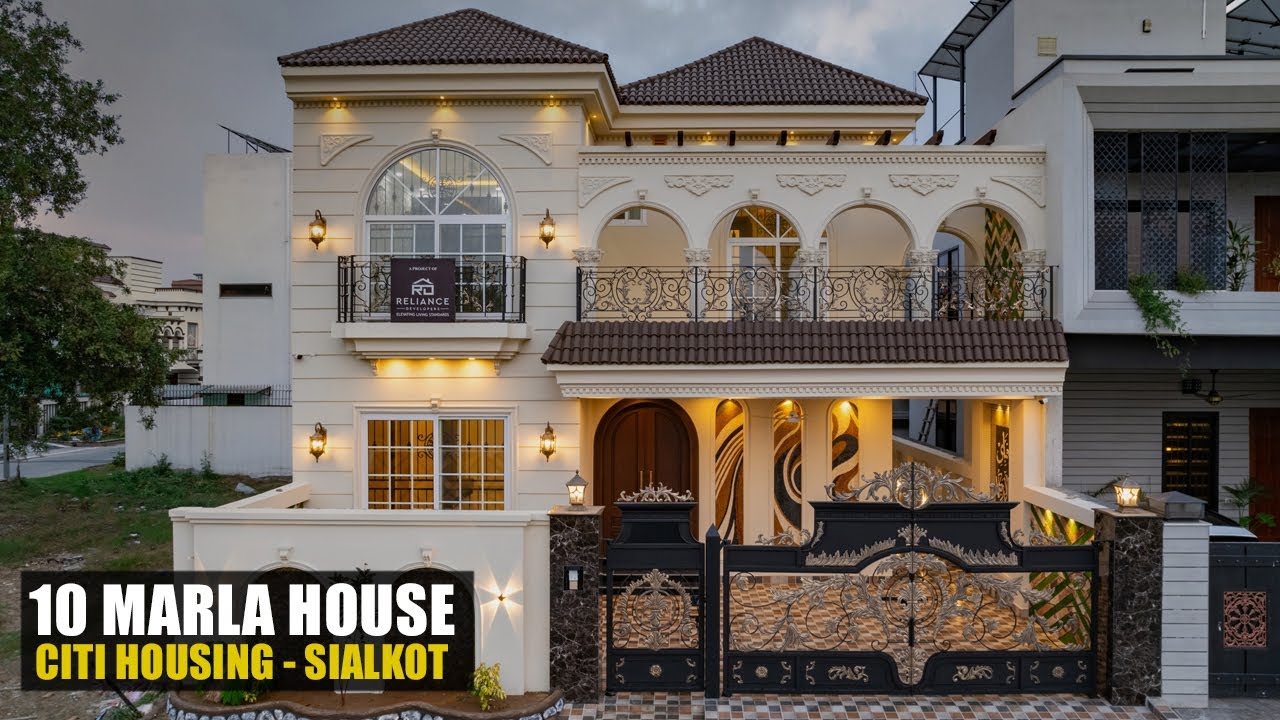 10 Marla House for Sale 4.8 Crore by Reliance Developers Citi Housing Society, Sialkot - Pakistan