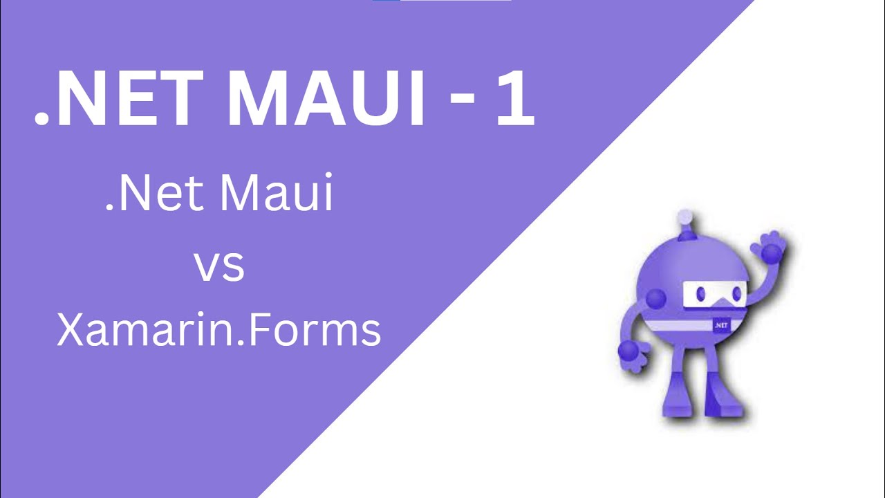 .Net Maui vs Xamarin Forms Ep1 | .Net Maui