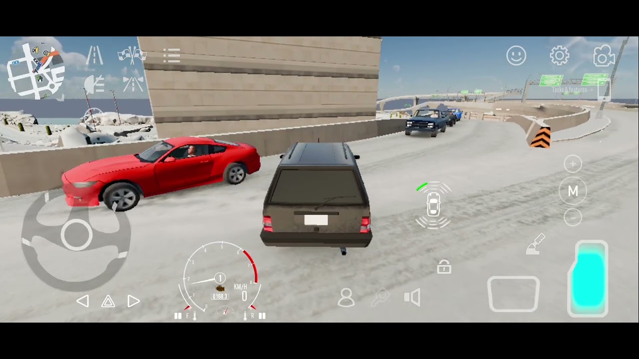 Black 🖤 Suv Car driving  🚘 Highway Hotel 🏨 to home 🏡 Car parking multiplayer 2 game 🎮.!!