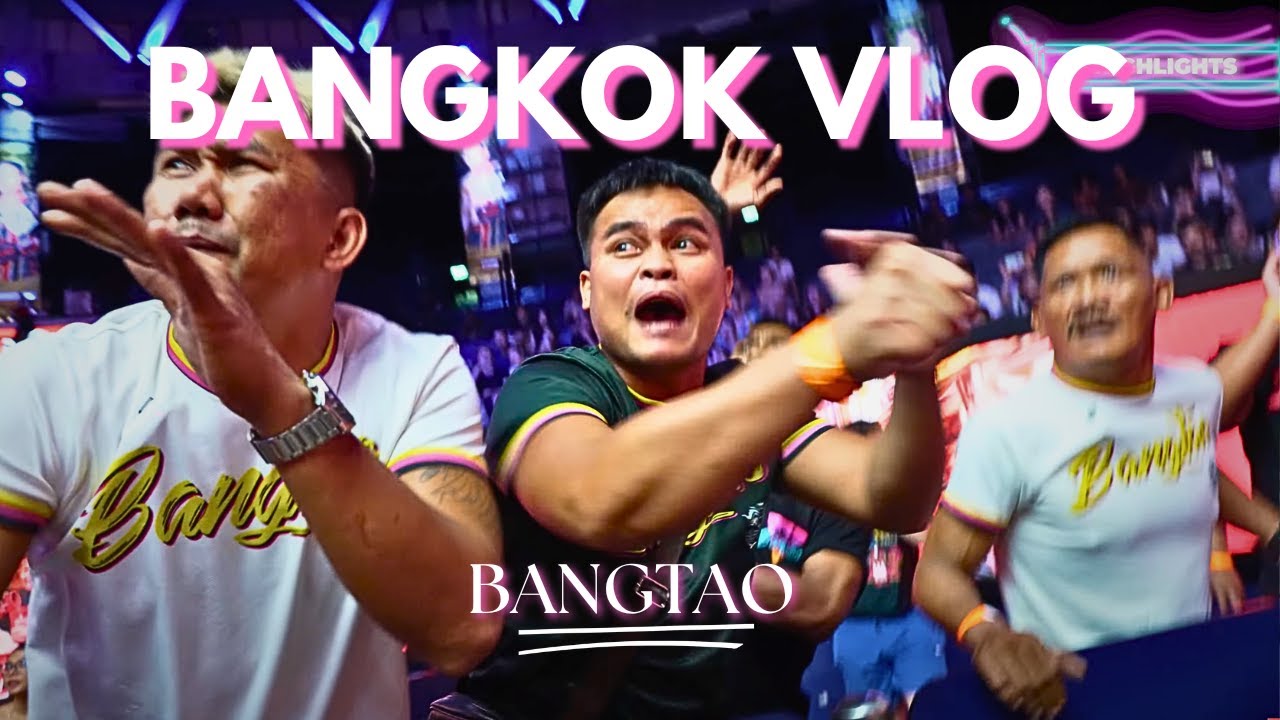 Rajadamnern Knockout x Bangtao Muay Thai | Fight Night Vlog | Bangkok Thailand | Rajadamnern Stadium