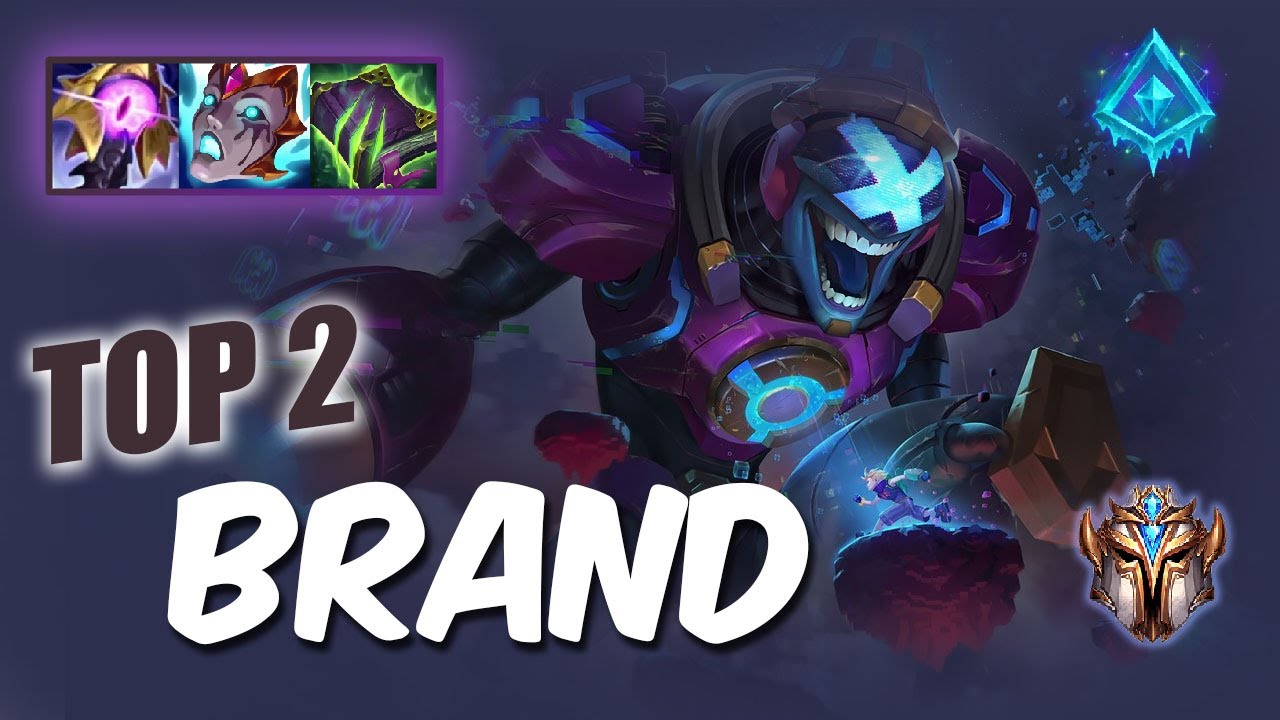 [Wild Rift] BRAND top 2 - RUSH Challenger ranked game + build fast game