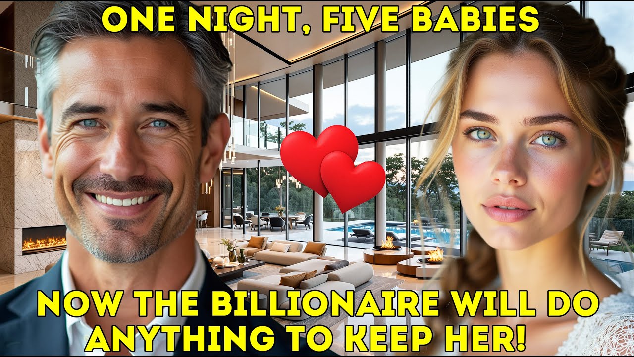 ONE NIGHT, FIVE BABIES—NOW THE BILLIONAIRE WILL DO ANYTHING TO KEEP HER!