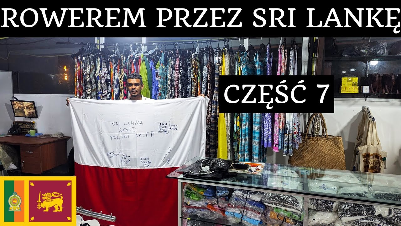 SRI LANKA ROWEREM 7. DZIKIE NOCLEGI I POLSKI AKCENT.