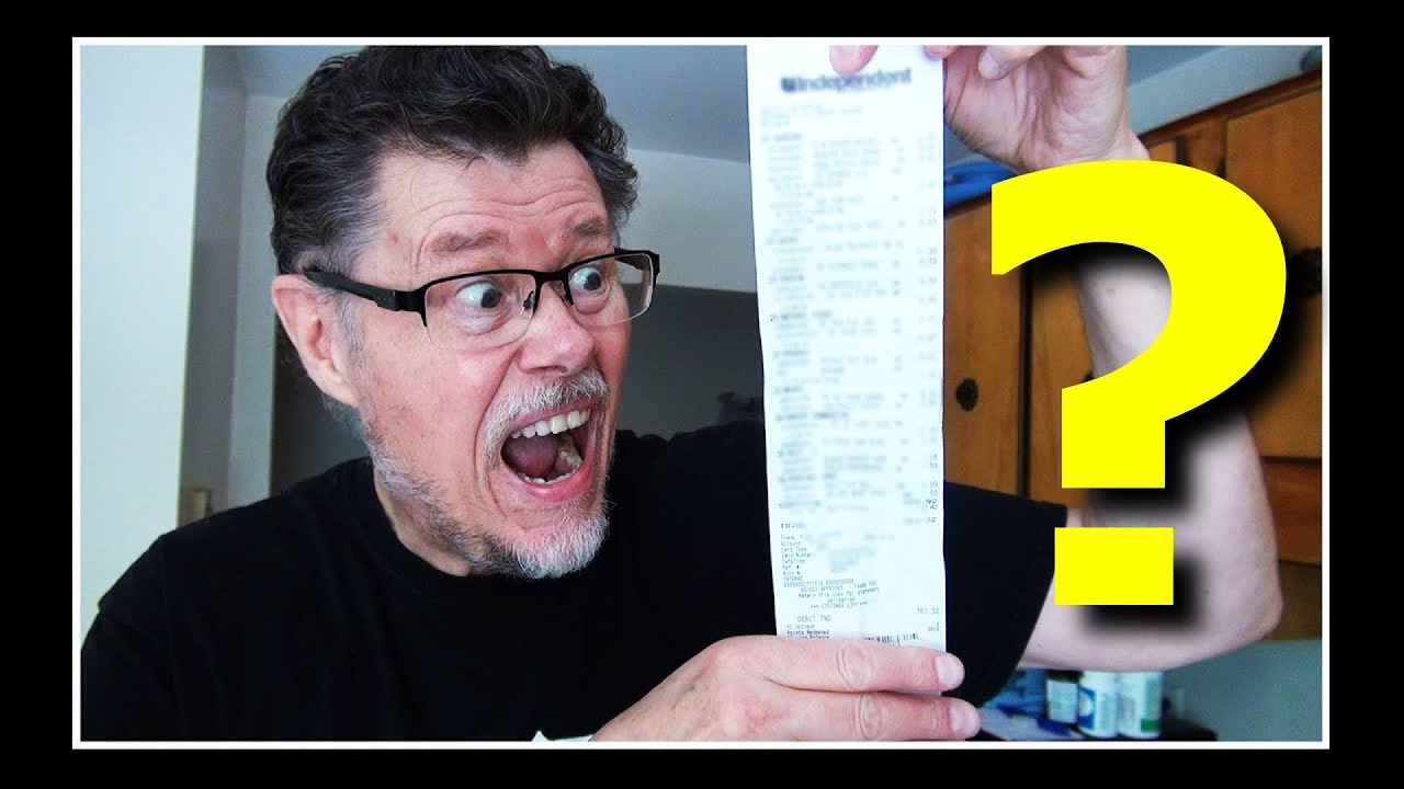 GUESS HOW MUCH MY GROCERY BILL CAME TO?