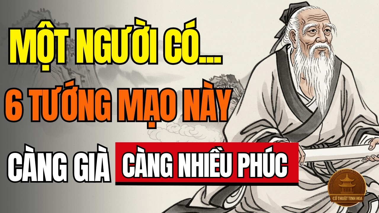 Cổ Nhân Dạy: Người Có 6 Tướng Mạo Này, Càng Về Già Càng Nhiều Phúc Báu | Triết Lý Cuộc Sống