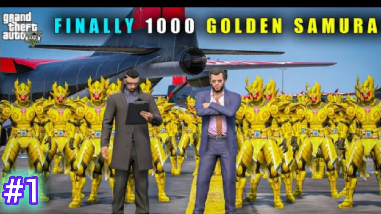 GTA 5 : #1 FIALLY BUYING 1000GOLDEN SAMURAI FROM TAKASHI  || BB GAMING 