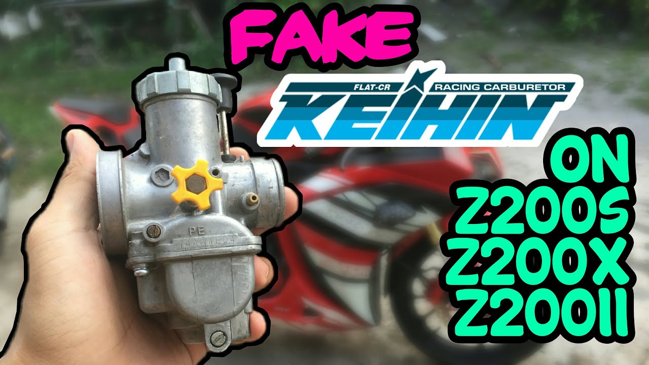 Fake Keihin Carburetor on Z200S Z200X Z200II (Tirik ang Inabot)