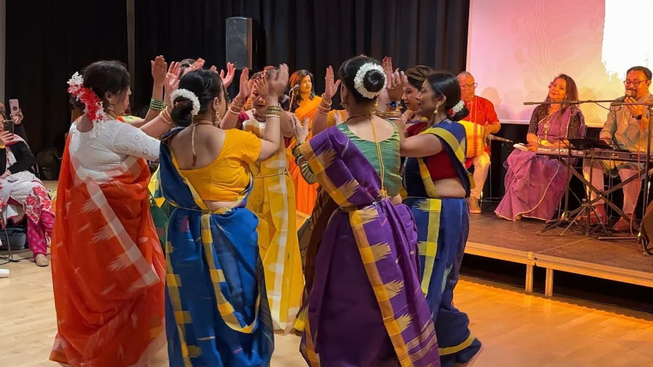 রাধারমন ধামাইল গান। (প্রথম বন্দনা যে করি)