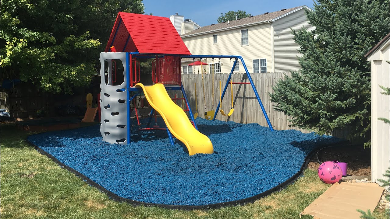 LIFETIME PRODUCTS A-Frame Playset Metal Playset with Swings Model 90137