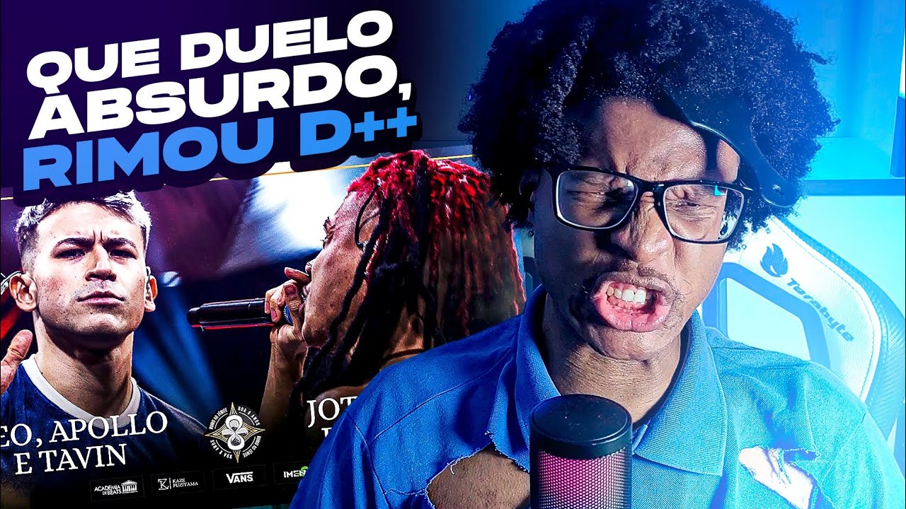 (ABSOLUTE CINEMA) NEO, APOLLO E TAVIN X JOTAPÊ, GURI E BARRETO | React | GRANDE FINAL | BDA 8 ANOS