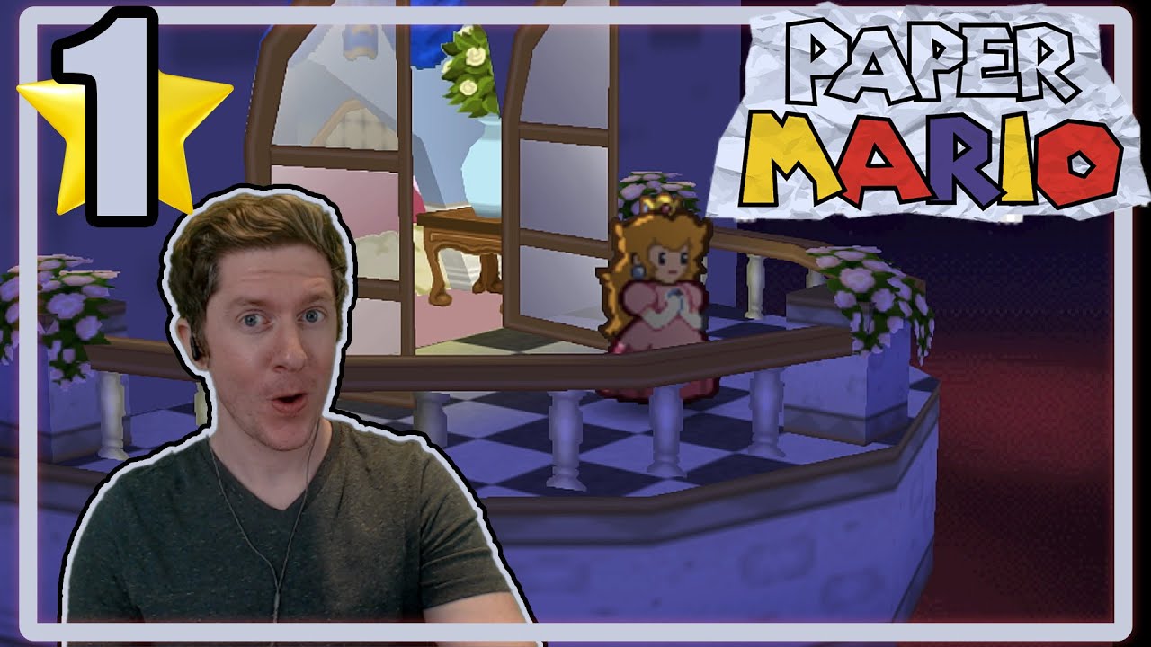 Day 1 | Paper Mario | Visiting an N64 Classic for the First Time