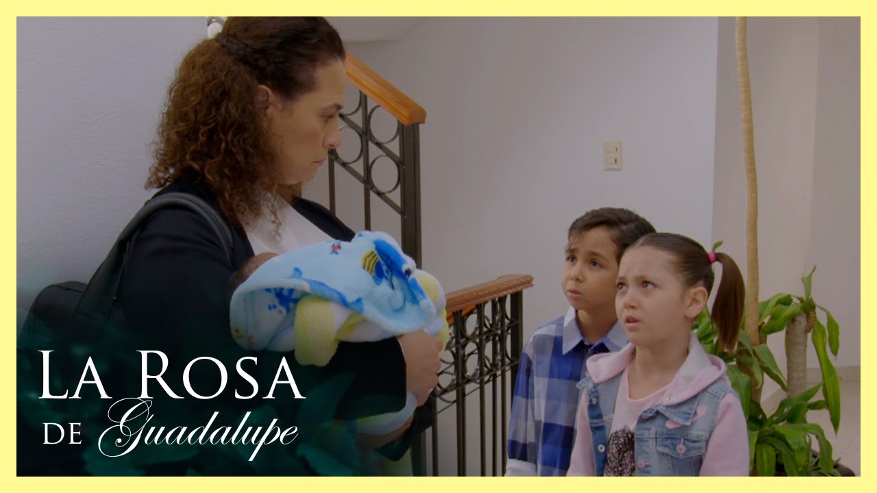 Los 3 hermanitos quedan huérfanos y los llevan al orfanato | La Rosa de Guadalupe 1/4 | Volver…