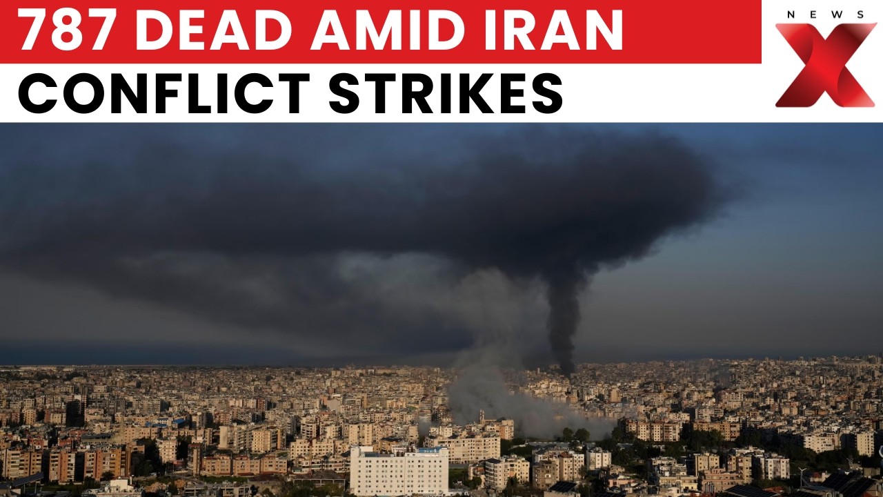 Iran Conflict: 787 Killed as US-Israel Strikes Continue, Red Crescent Reports
