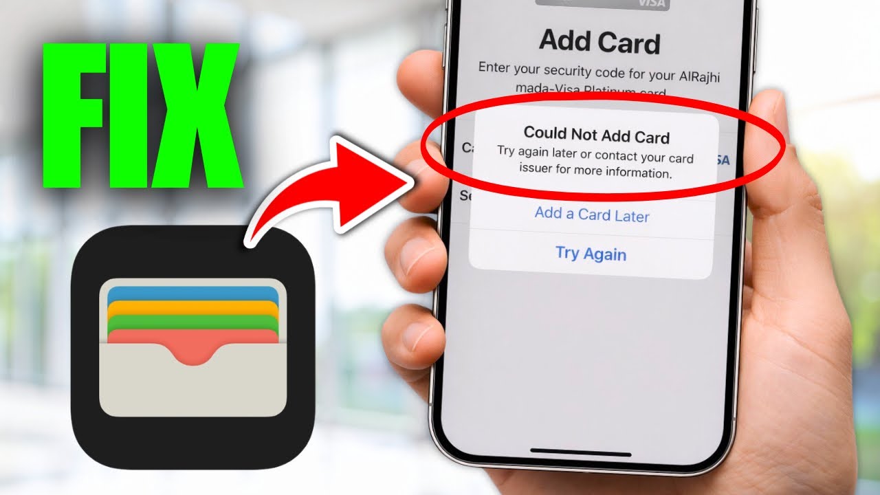 How To Fix Can&rsquo;t Add Debit Card To Apple Pay
