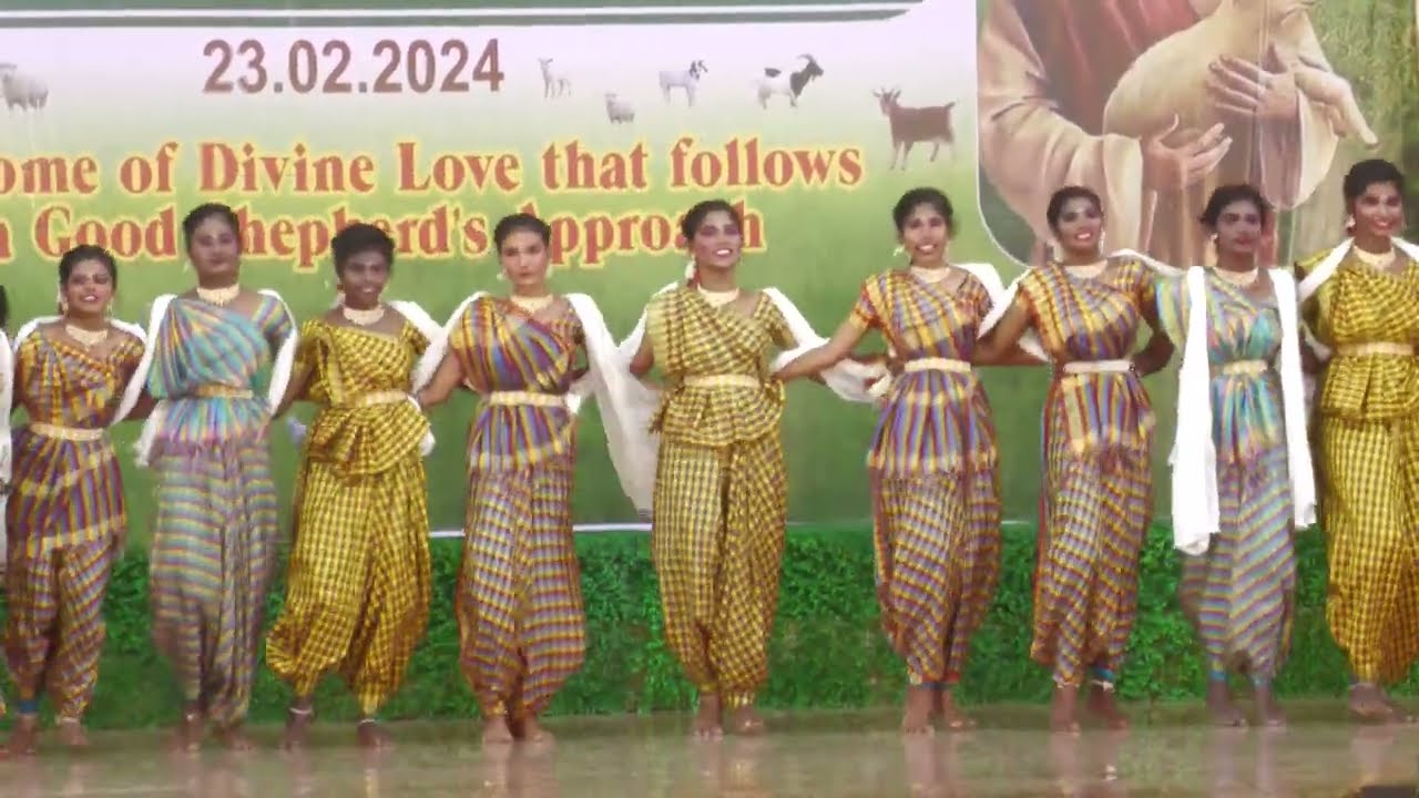 Folk dance - Gratitude Day Celebration, Auxilium College , Regunathapuram