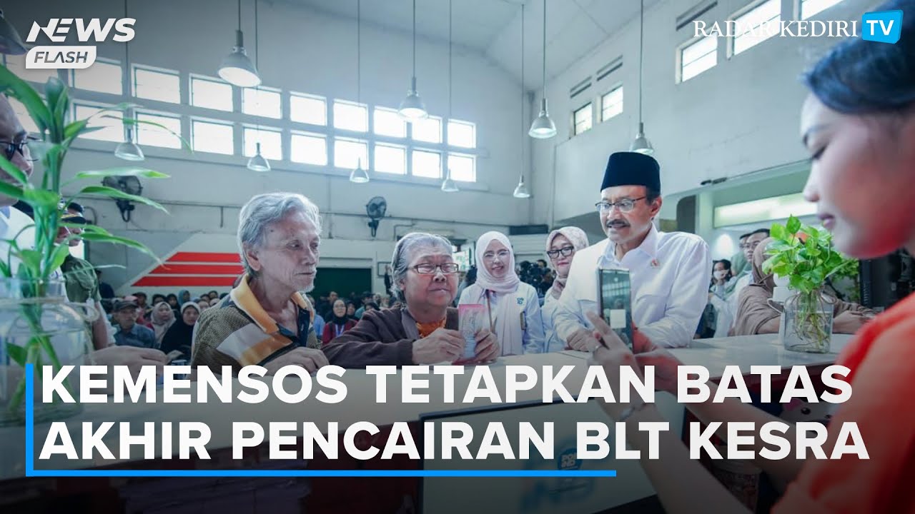 Kemensos Tetapkan Batas Akhir Pencairan BLT Kesra Terakhir 31 Desember 2025