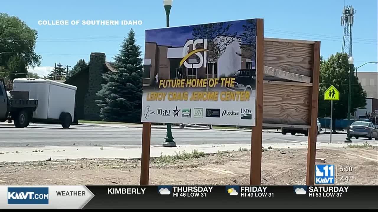 Jerome economy expected to benefit from new CSI campus