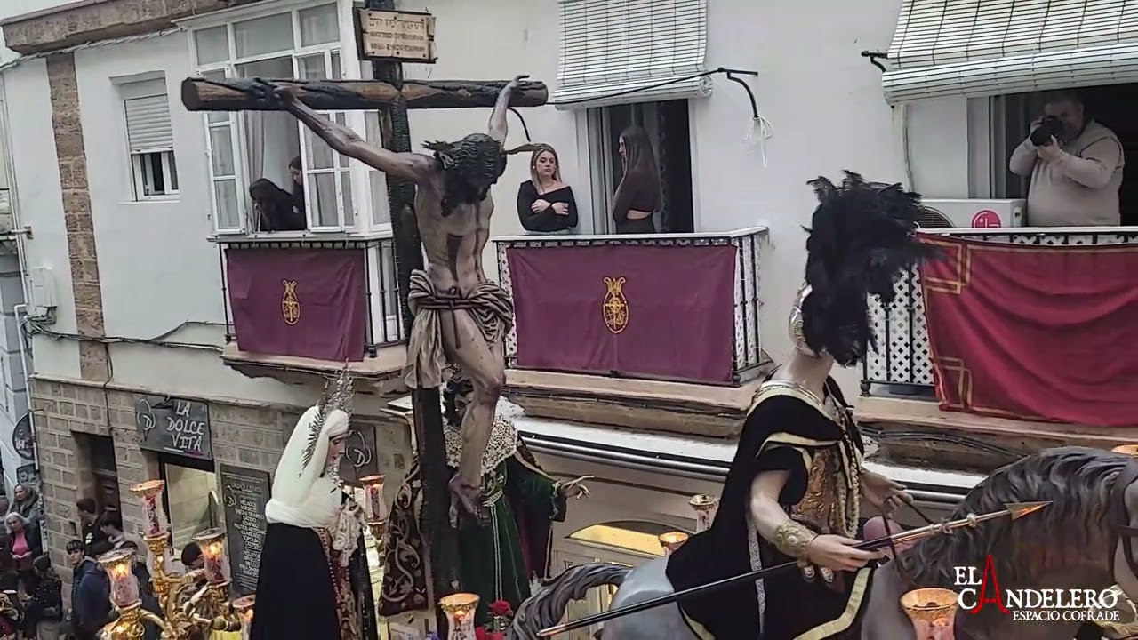 [4K] STMO CRISTO DE LAS AGUAS POR PELOTA | SEMANA SANTA 2025 CÁDIZ | BCT VICTORIA DE LEÓN