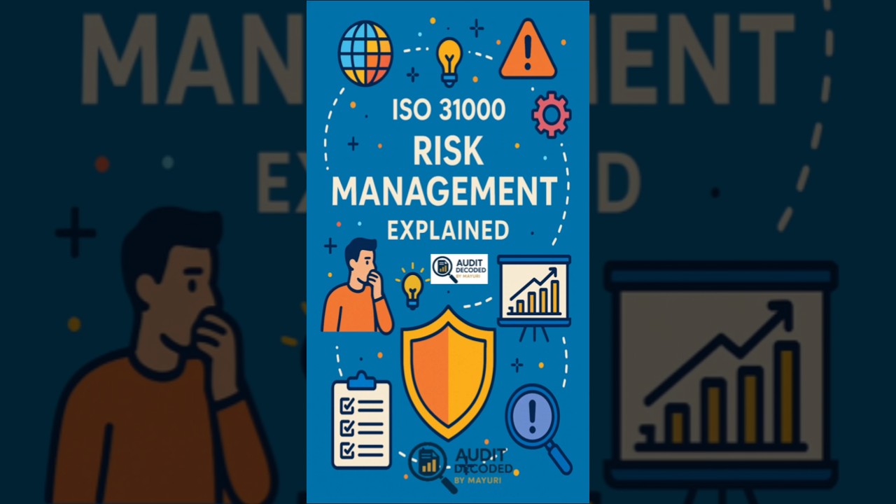 ISO31000 Risk Management Explained #iso #iso31000 #riskmanagement #erm #framework  #internalaudit