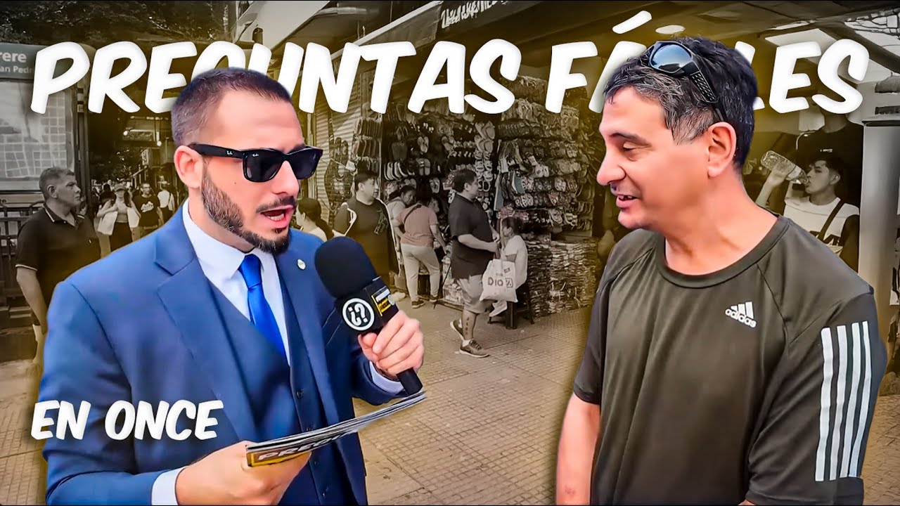 PREGUNTAS F&Aacute;CILES en ONCE #tomimunaretto #preguntasf&aacute;ciles