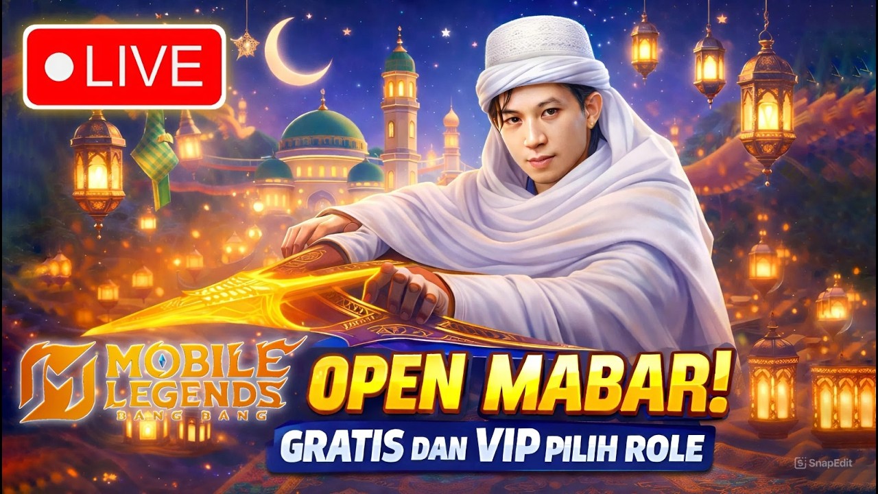 🔴 OPEN MABAR PUSH RANK PASTIKAN MYTHIC MALAM INI LESGOW ❗ #ramadanwithyoutube