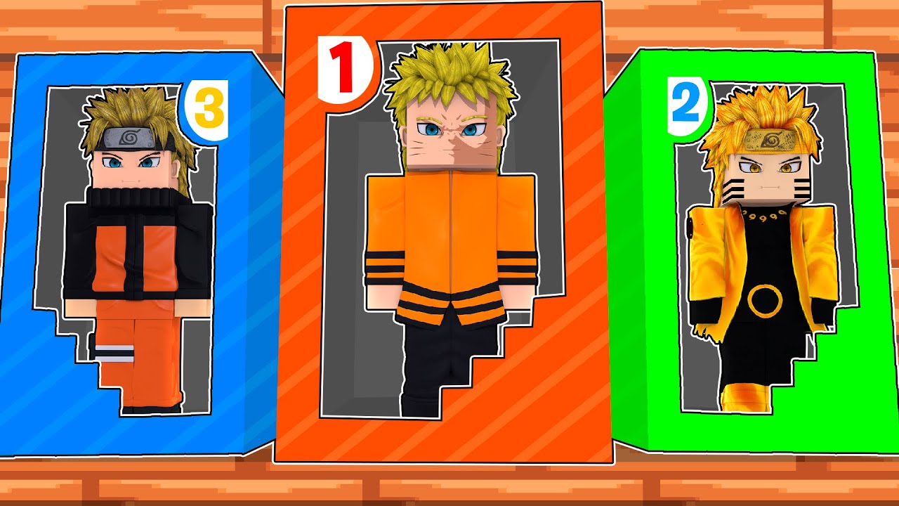 MINECRAFT mas VIRAMOS BRINQUEDOS do NARUTO ‹‹ P3DRU ››