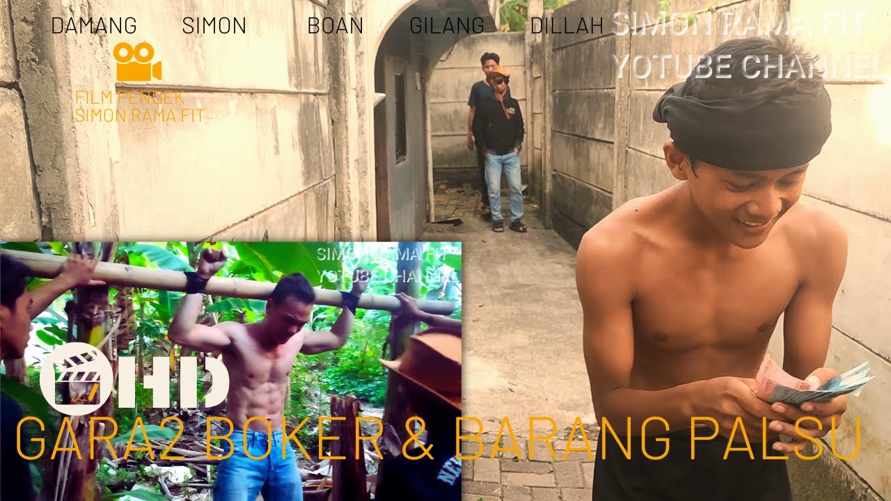 Film pendek GARA GARA BOKER (BERAK) & BARANG PALSU|| Gutpunch action  short movie|| Drama situasi