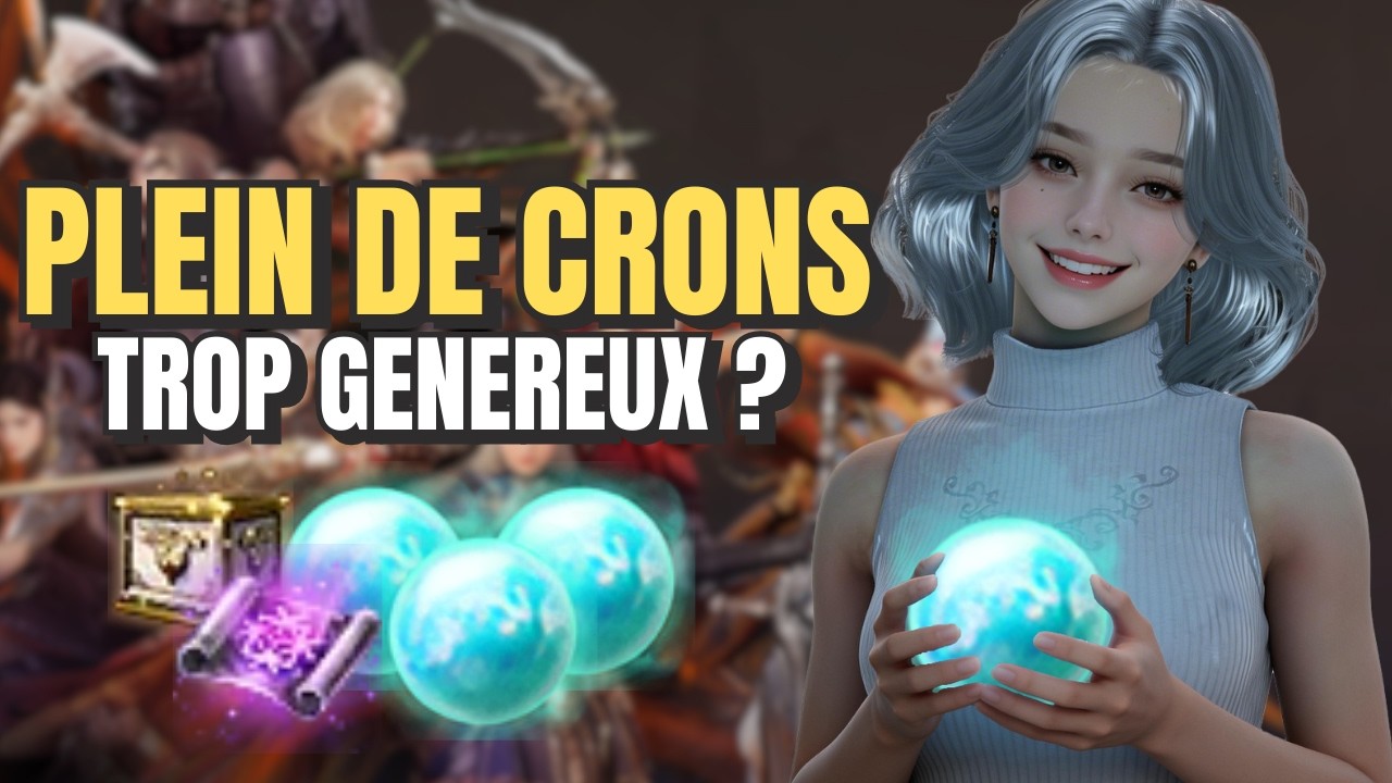 Les 10 ans de BLACK DESERT vont nous régaler ! Tellement de CRONS