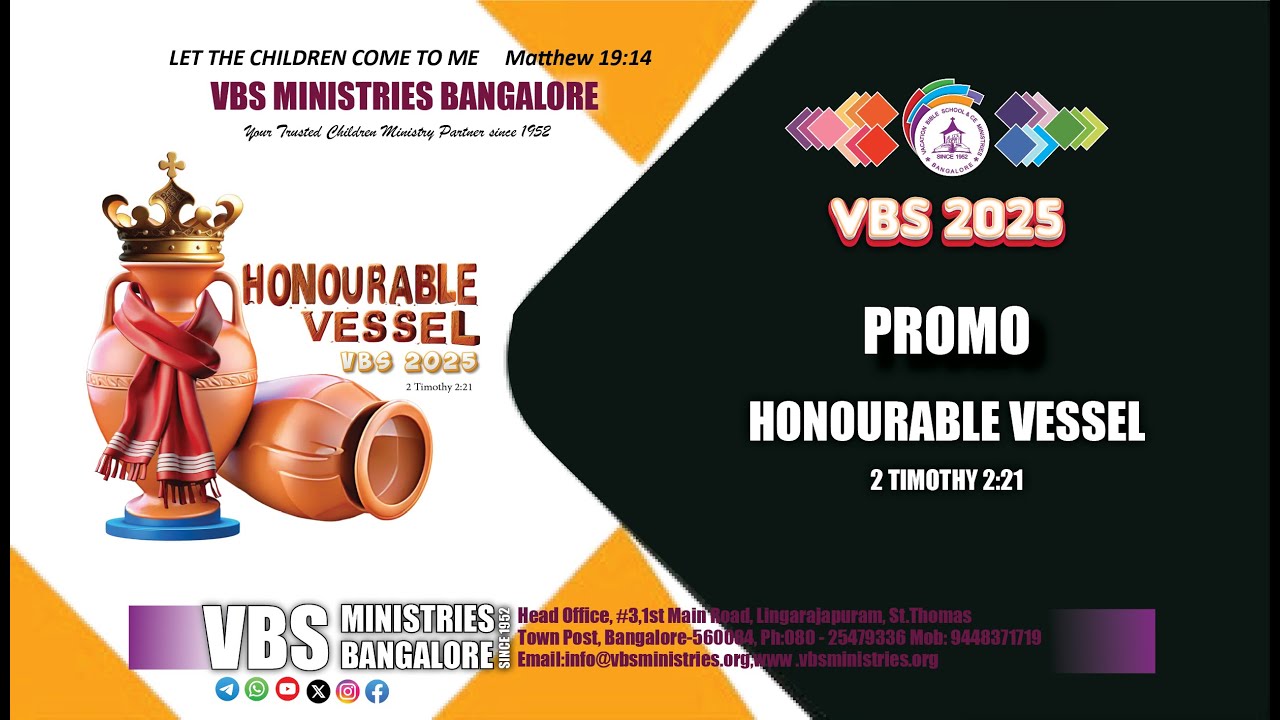2025 ll VBS SONG ll ENGLISH & HINDI  ll THEME SONG ll