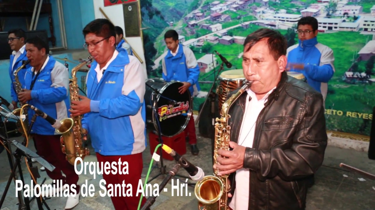 Orquesta los Palomillas de Santa Ana. 9no.  ANIV. DE URIBE PINADO. SET. 2017