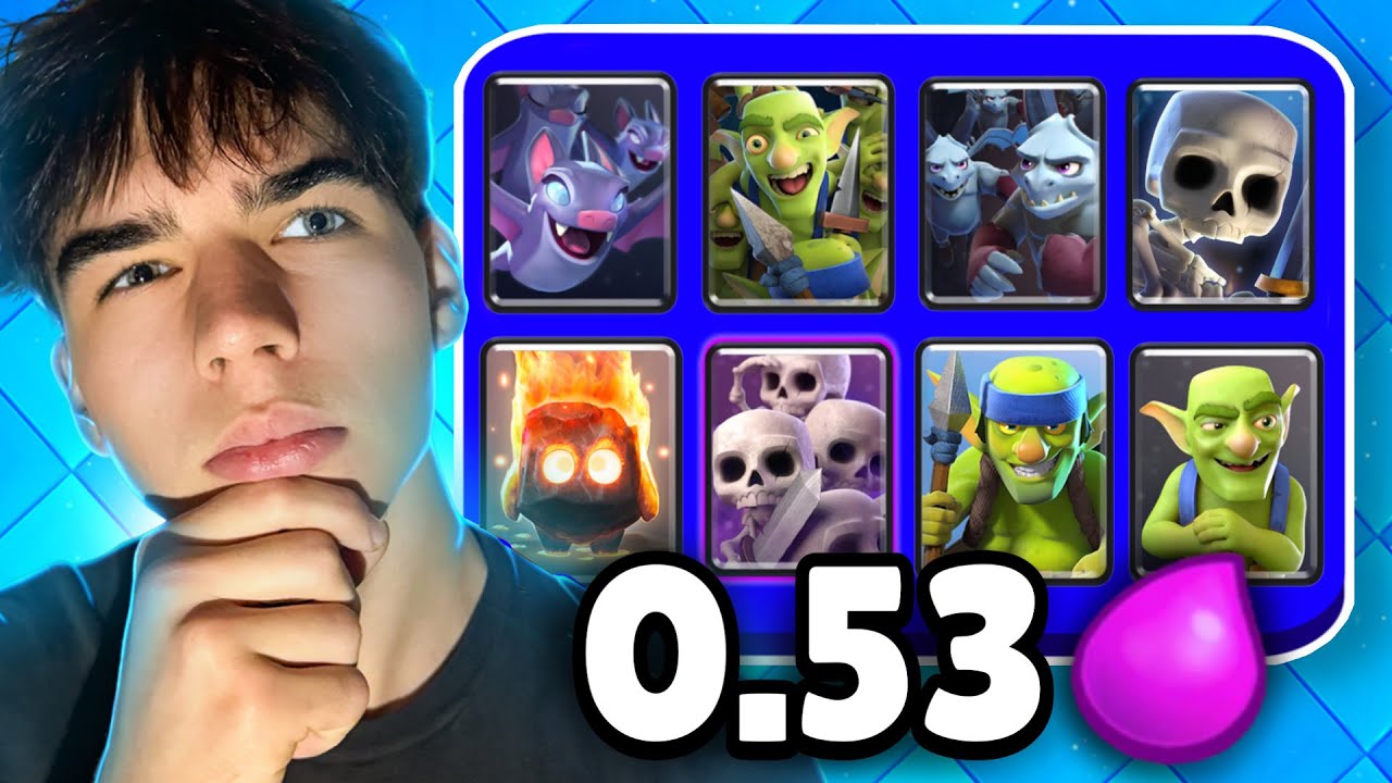 GAGNER avec le VRAI DECK le MOINS CHER du JEU ! 💀