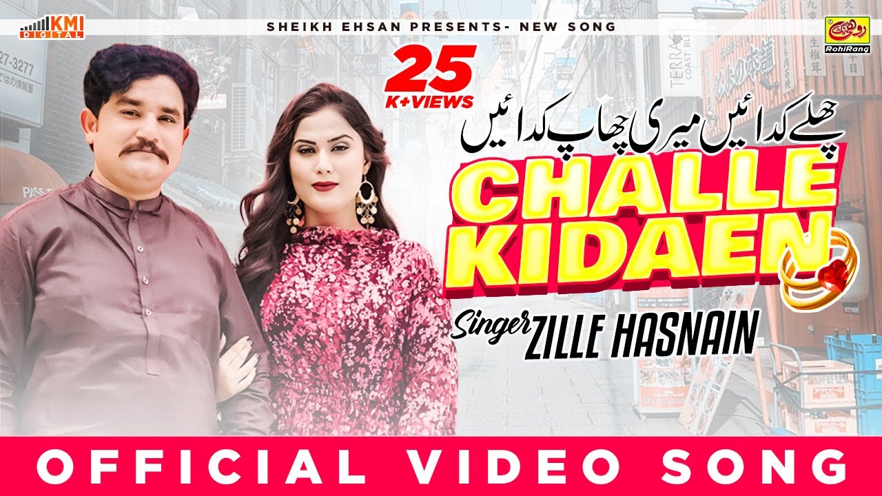 Challe Kidaen Meri Chap Kidaen Dhola Kidaen Te Main Ap Kidaen | Zille Hasnain | New Song 2024