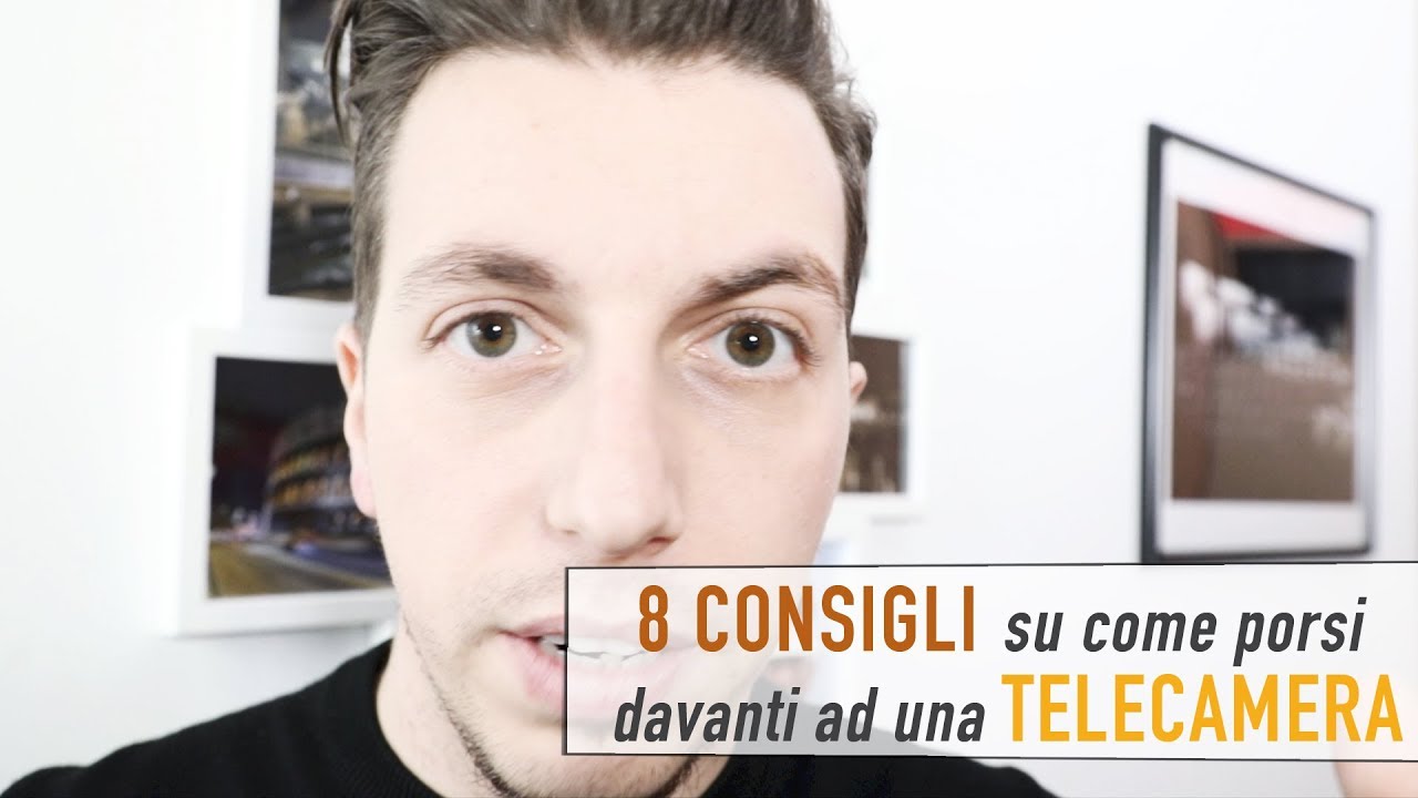 Video Public Speaking - 8 Consigli utili su come porsi davanti alla telecamera!