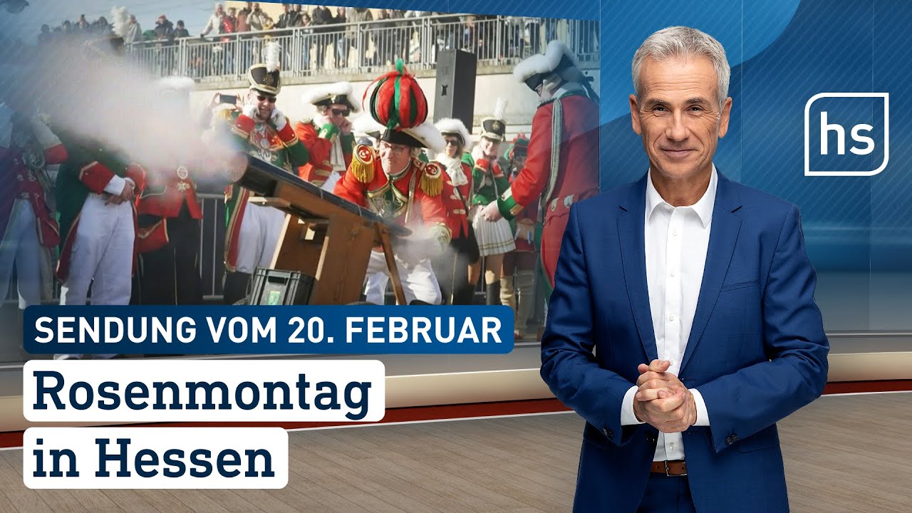 Rosenmontag in Hessen | hessenschau vom 20.02.2023