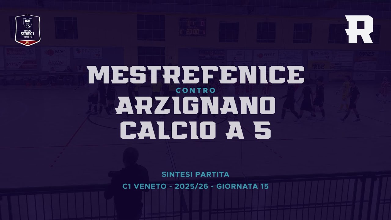 ROPLOTS HIGHLIGHTS | MESTREFENICE - Arzignano C5 | Serie C1 Veneto - GIORNATA 15