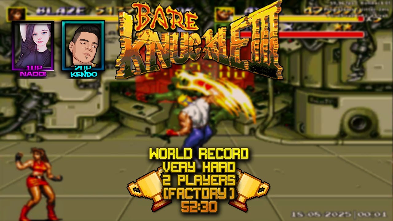 Bare Knuckle 3 - WR - 2 Players - Very Hard - 52:30 (With @naddiwolf )