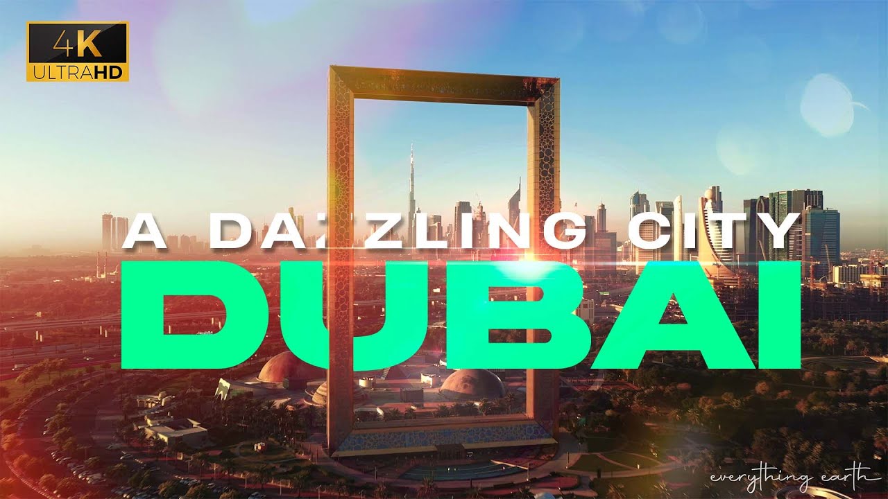 Dubai -A Dazzling City in 4K | Amazing Drone Shots with Relaxing Music