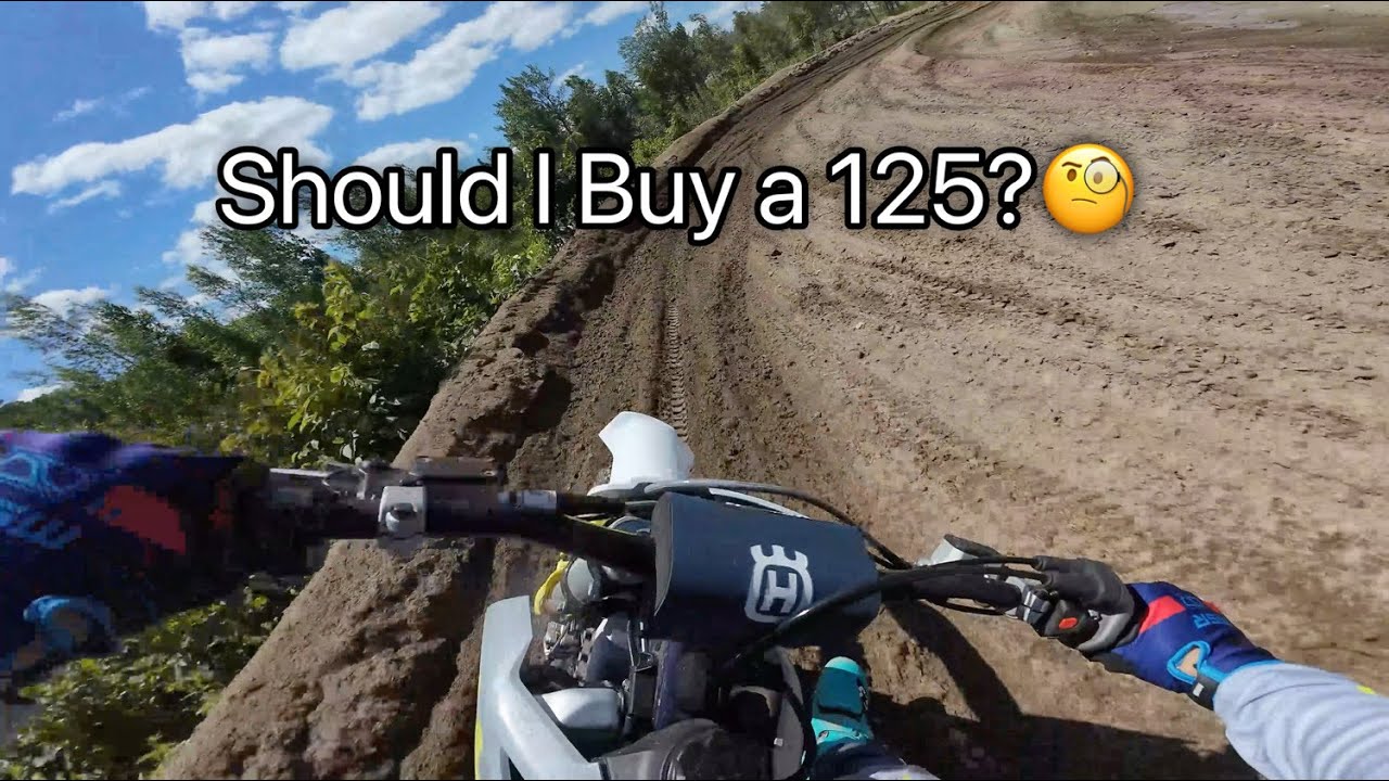 Should I Buy a 125 2-Stroke | Quick Laps on 2023 Husqvarna TC125 at Jolly Roger MX