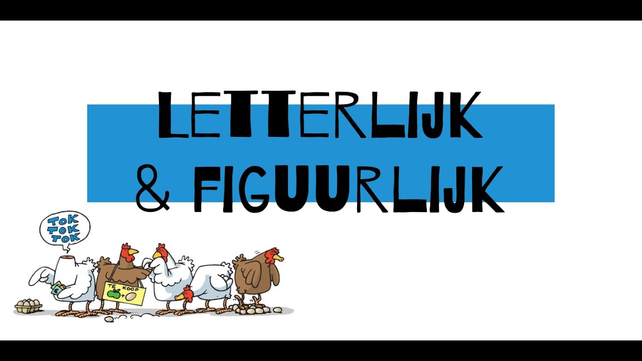 Letterlijk en figuurlijk taalgebruik