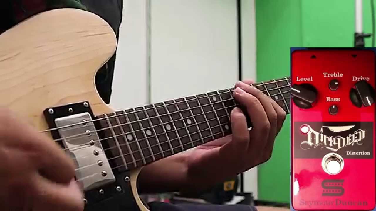 Seymour Duncan - Dirty Deed Distortion Pedal + Epiphone Dot
