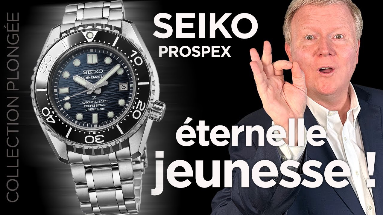 SEIKO PROSPEX PLONGÉE : 60 ans et pas une ride !