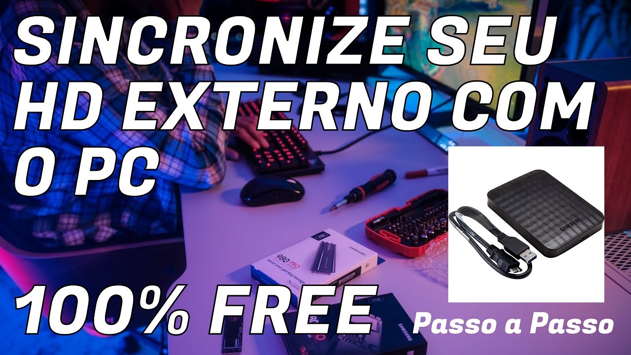 COMO SINCRONIZAR SEU HD EXTERNO COM O PC - SOFTWARE GRATUITO