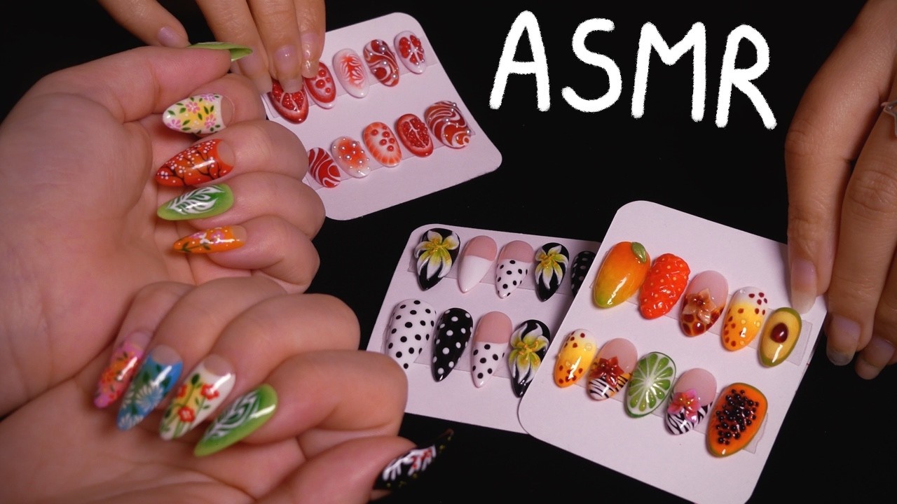 Consultation et essayage de Faux ongles / Press on nails 💅 SOFT SPOKEN ASMR ROLEPLAY