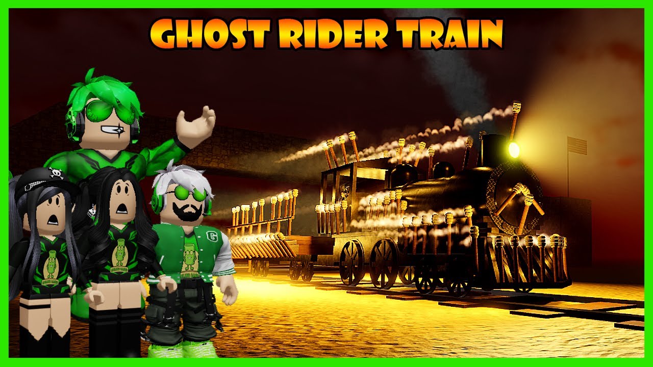 Aku Membuat Kereta Api Ghost Rider Super Keren Di Dead Rails